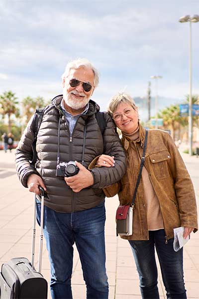 Annual travel health insurance for pensioners